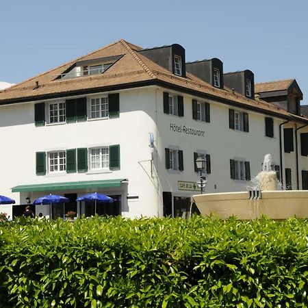 Hotel Restaurant La Croix Verte Vich Luaran gambar