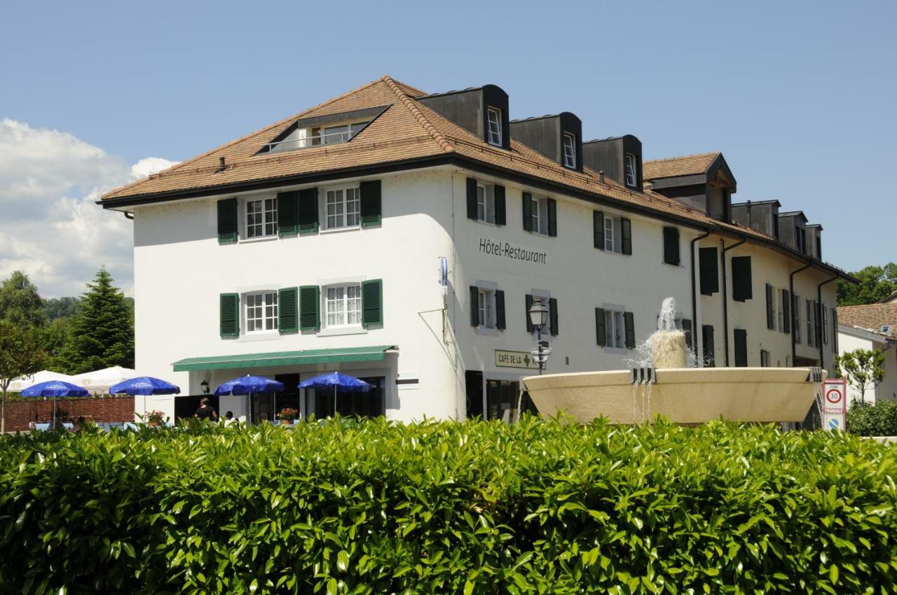 Hotel Restaurant La Croix Verte Vich Luaran gambar